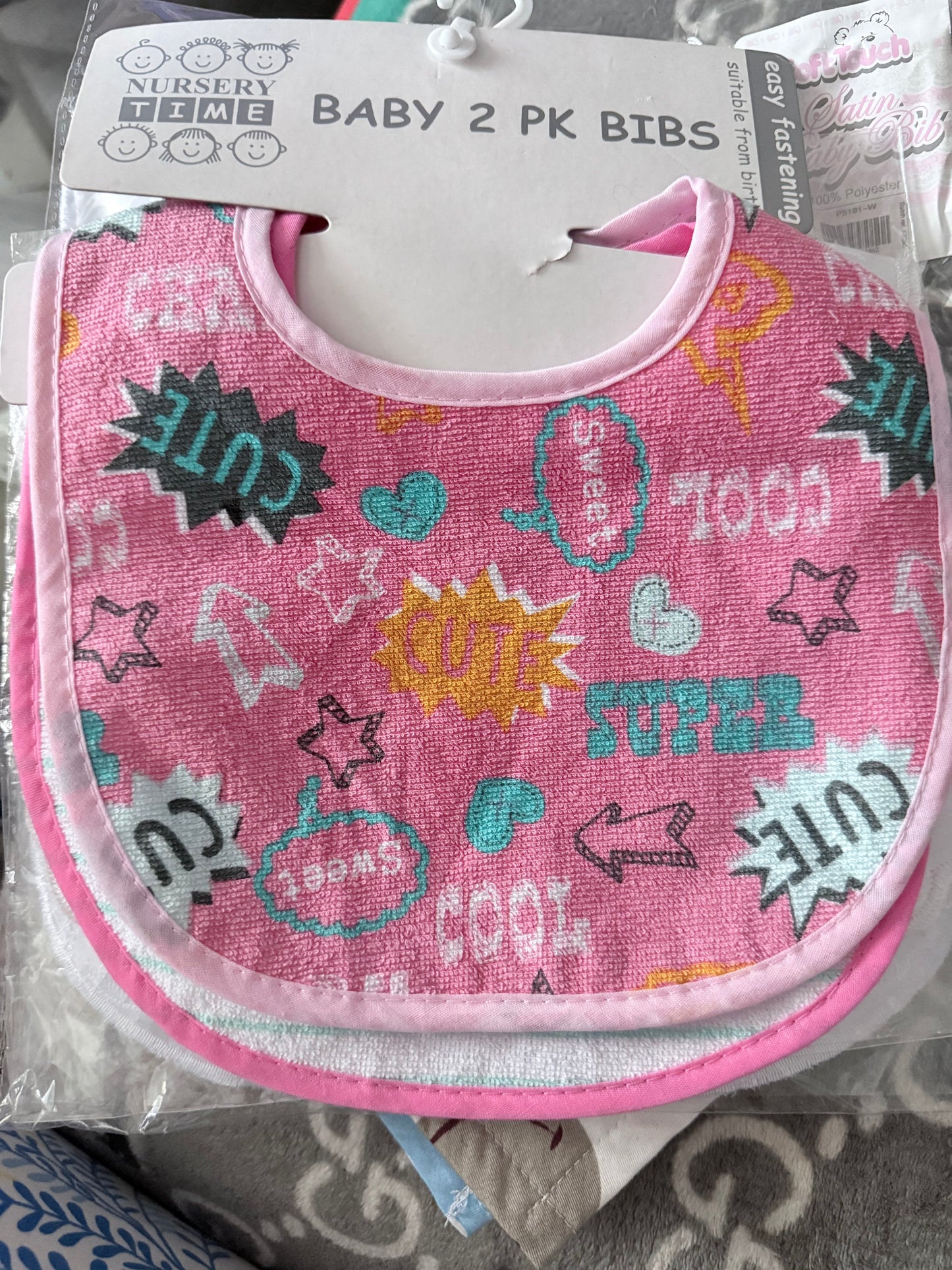 Baby bibs.