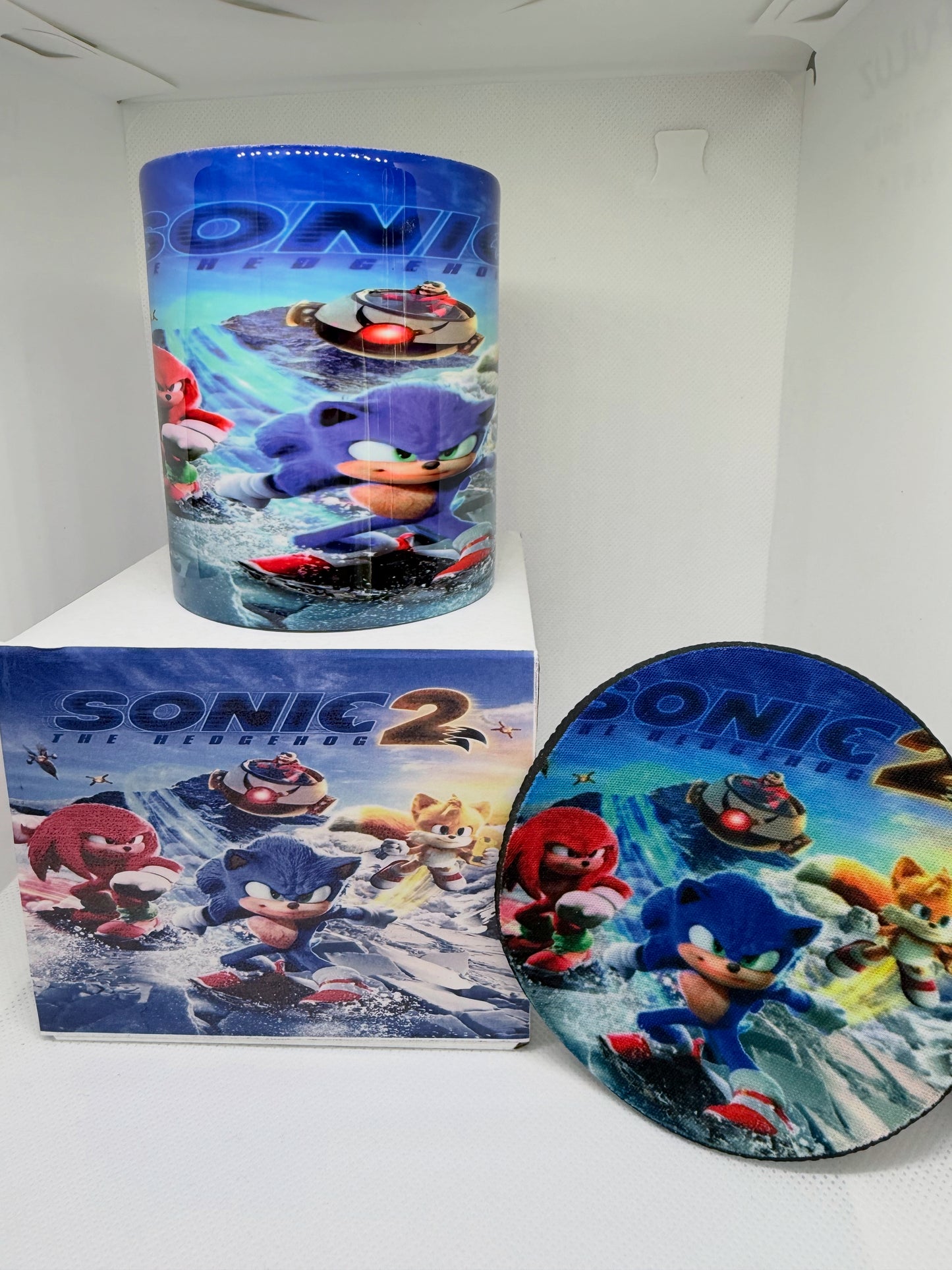 Sonic mug & coaster set