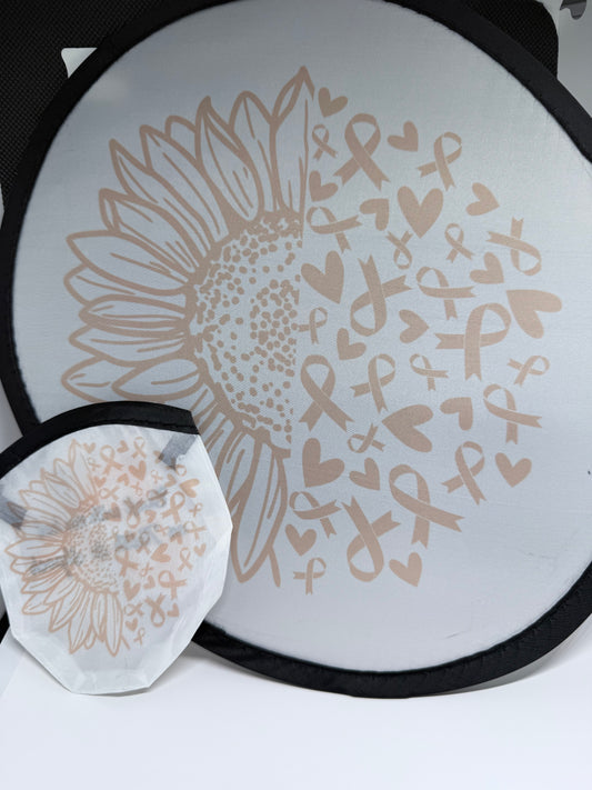 Foldable fans with pouch