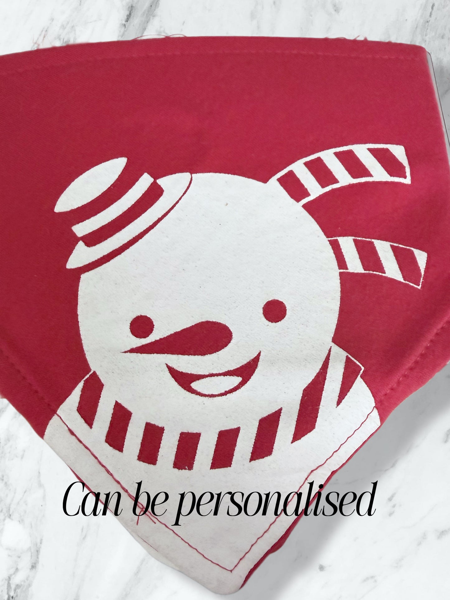 Christmas bandana bibs.