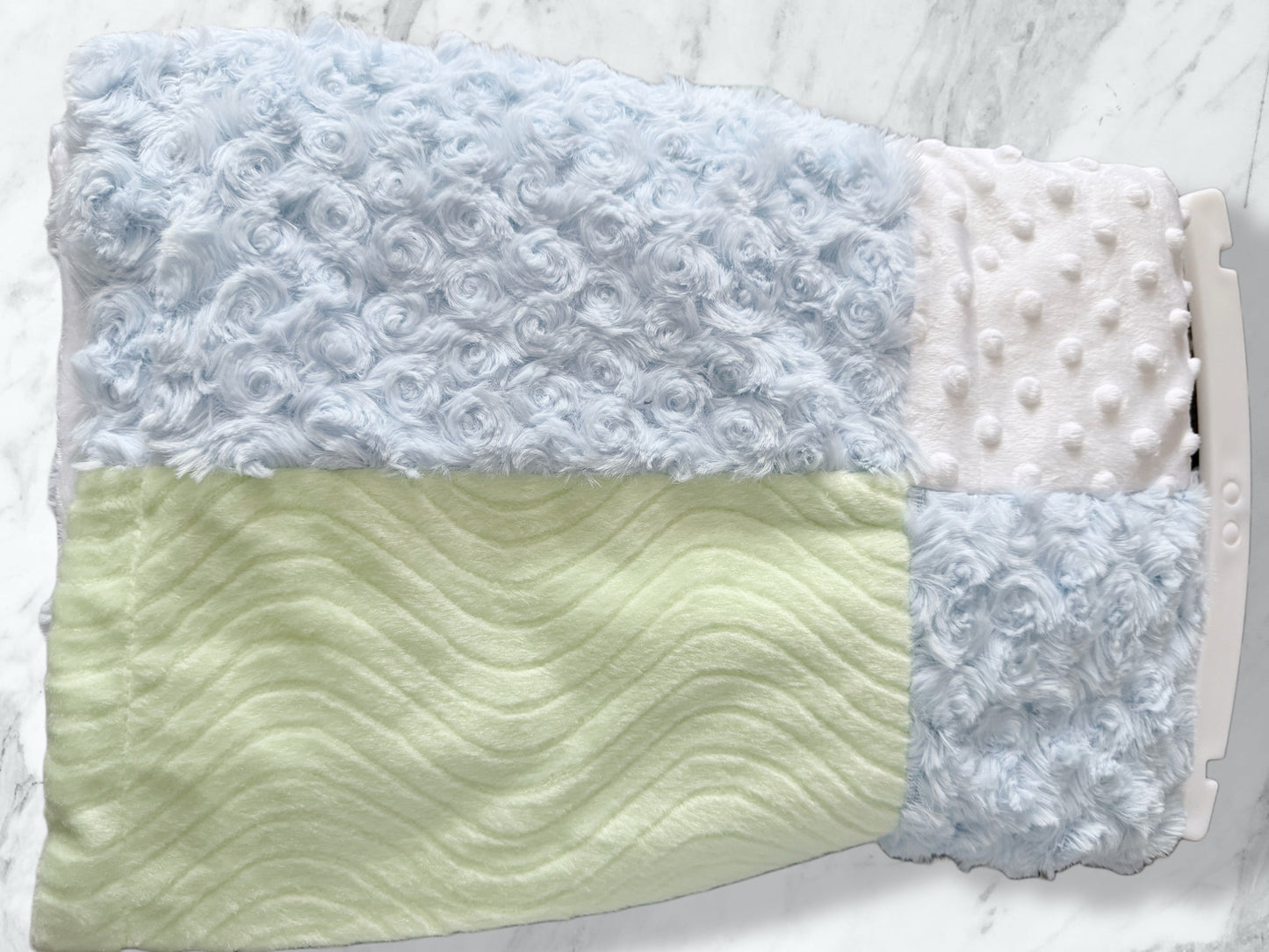 Patch work baby blanket..