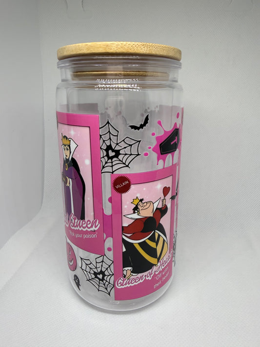 Evil queen snow tumbler