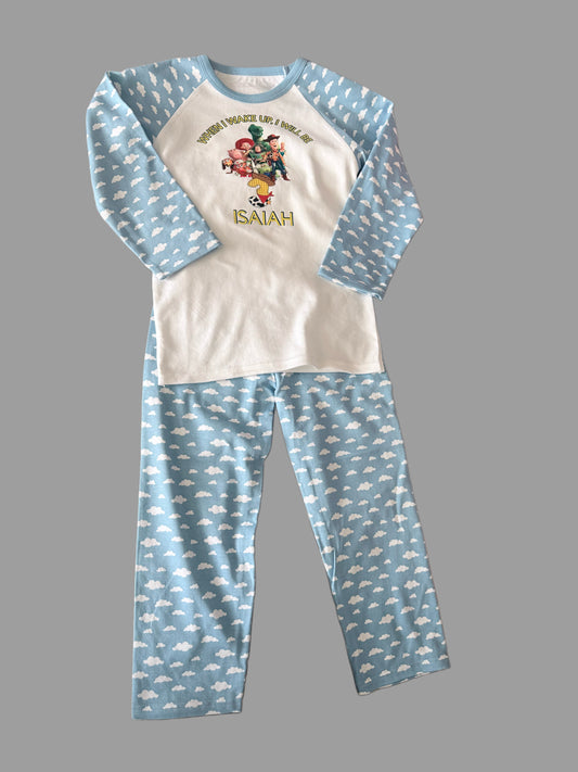 Personalised birthday pjs